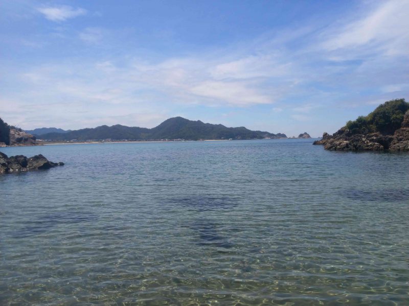 浦富海岸眺め海