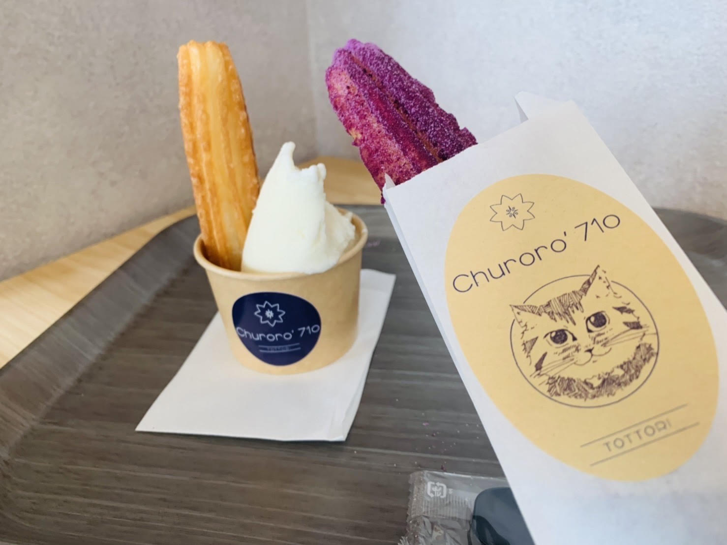 オープン]チュロスとジェラート「Churoro'710」モチモチのチュロス